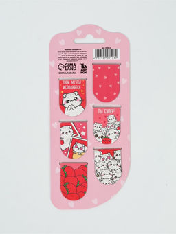 Цена за 2 шт. Закладки магнитные для книг, 6 шт. Самой красивой