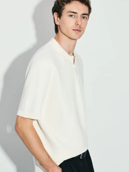 Джемпер поло текстурной вязки / Zarina