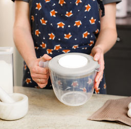 Емкость для миксера мерная ХЕЛЬСИНКИ с крышкой 1,9 л пепельный жемчуг PT111010024