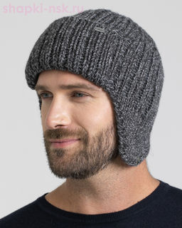 380 T Ушанка мужская флис (56-58)