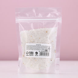 Цена за 2 шт. Соль для ванны с добавками, 150 г, аромат апельсина, Чистое счастье