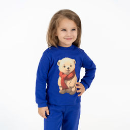 Комплект ясельный василек мишка КМ-1413 (80, 52)