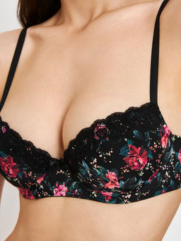 Infinity lingerie, Бюстгальтер T-Shirt жен. Lucina красный принт  фото 4