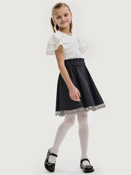 Юбка 19ш20225 синий - Nikastyle фото 7