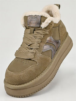 Кеды женские зимние теплые/ Ботинки зимние A400-3M - Piniolo фото 3