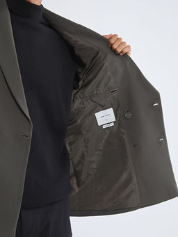 Standart Kal?p Erkek Blazer Ceket