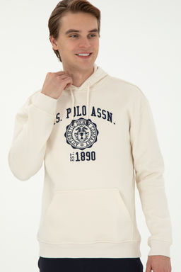 Мужской кремовый свитшот Неожиданная скидка в корзине - U.s. polo assn фото 10