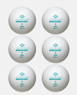 Мяч для настольного тенниса Donic 1* Elite, белый 6 шт