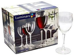 Набор фужеров для вина СИГНАТЮР для вина 250мл 6шт арт.53087 H8168 /ЛЮМИНАРК/ - Luminarc фото 6