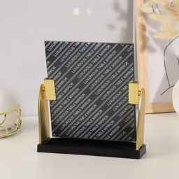 Зеркало настольное, зеркальная поверхность 15 17,5 см, цвет золотистый - Queen fair фото 3