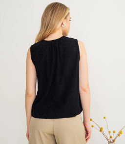 Топ #КТ73601, чёрный - Dommod фото 3