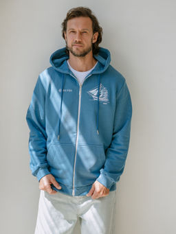 Толстовка мужская на молнии Мир