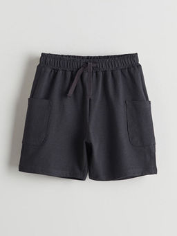 Basic Beli Lastikli Ba?c?kl? Erkek ?ocuk ?ort