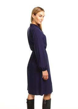 ПЛАТЬЕ ПЛ535 В МЕЛКИЙ ГОРОШЕК Ткань софт - Assana фото 5