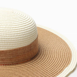 Шляпа женская MINAKU, цв. светло-коричневый, р-р 58  фото 6