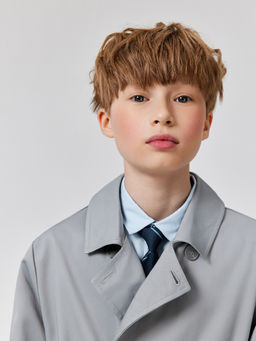 ACOOLA / Плащ детский для мальчиков Romul серый  фото 5