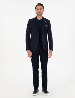 Lacivert Slim Fit Kuma_ Pantolon - Pierre cardin фото 3