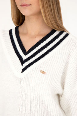 Женский кремовый свитер - U.s. polo assn фото 14