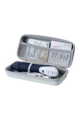 Вибратор Mystim Terrific Truman силиконовый, синий, 27 см  фото 10