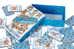 Настольная игра Мемо Снеговички - Smiledecor фото 3
