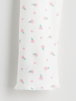 ?i?ek Bask?l? K?z ?ocuk Pijama Alt