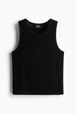 Camiseta metalizada sin mangas Regular Fit - H&m фото 5