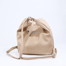 Сумка женская мешок на молнии, цвет бежевый - Simaland фото 5