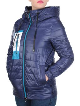 D001 DARK BLUE Куртка демисезонная женская (100 гр. синтепон)