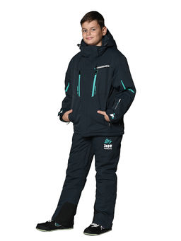 Костюм T-89200 Темно-серый