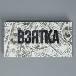 Цена за 5 шт. Коробка для шоколада, кондитерская упаковка, «Взятка», с окном, 17.3×8.8×1.5 см