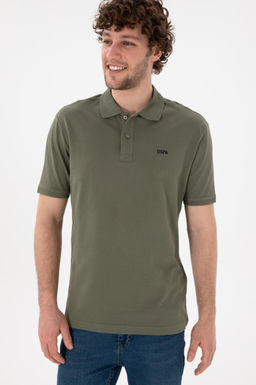 Erkek Koyu Haki Basic Ti__rt Sepette S_rpriz _ndirim - U.s. polo assn фото 4