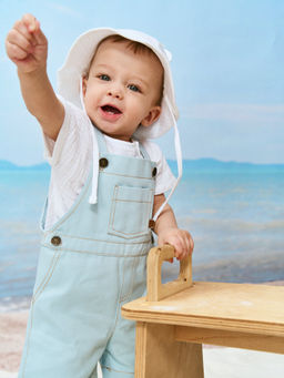 Полукомбинезон Летний джинс 0+ - Bungly фото 8