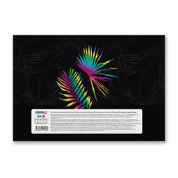 Светоч 48АЛСК4_7_3_9 Альбом для рисования, фольга, 100 г/м2 A4 29 х 20.5 см 5 шт. на скобе 48 л. 000267 Магия дикой природы