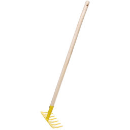 Цена за 5 шт. Грабли садовые 7 зубьев "Фантастика" 72см с деревянным черенком