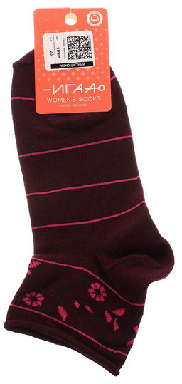 Носки Игла 199И-бордовый