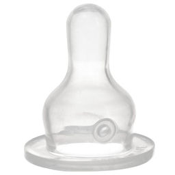 Соска на бутылочку Крошка Я Classic, классическое горло, от 3 мес., средний поток, 2+1 шт.