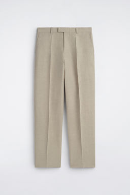 PANTAL?N DE LINO RELAXED FIT STRAIGHT LEG