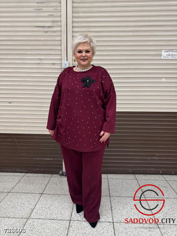 Женский брючный костюм двойка