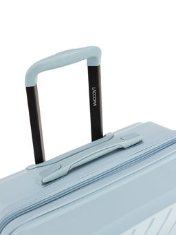 LACCOMA комплект из трех чемоданов ПП6801-Голубой PP-пластик полиэстр  фото 4