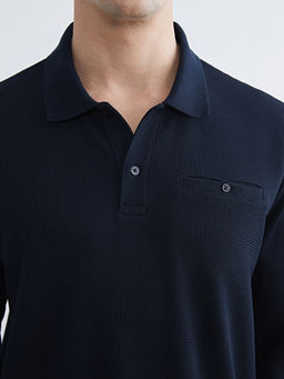 Polo Yaka Erkek Sweatshirt