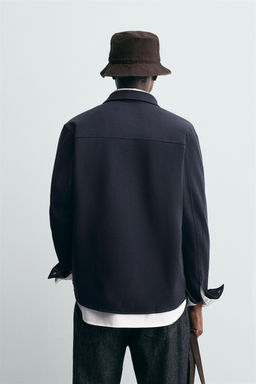 COMFORT TEXTURED OVERSHIRT - Zara фото 3