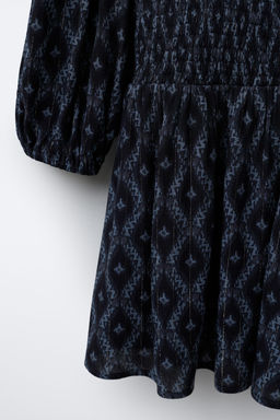 IKAT PRINT DRESS - Zara фото 4