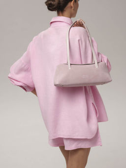 Сумка багет Raduy DBR 31127 розовый фламинго  фото 7