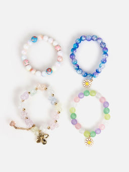 ACOOLA / Набор из 4 браслетов дет. Monca разноцветный  фото 2