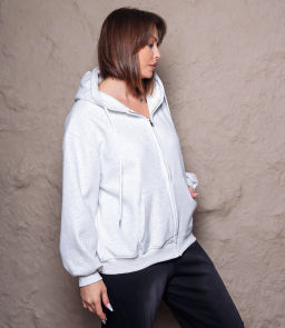 Толстовка #КТ900 (1), светло-серый меланж - Dommod фото 2