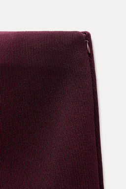 COMBINED PLEATED KNIT SKIRT - Zara фото 9