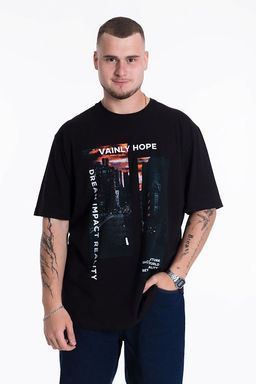 Футболка М124043Па Черный