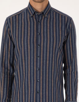 Lacivert Regular Fit Uzun Kollu G_mlek - Pierre cardin фото 6