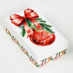 Набор новогодних подарочных коробок 15 в 1 Уютный Новый год, 12?7?4 см - 46.5?30?17.5 см