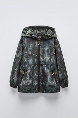 TIE-DYE-EFFECT JACKET